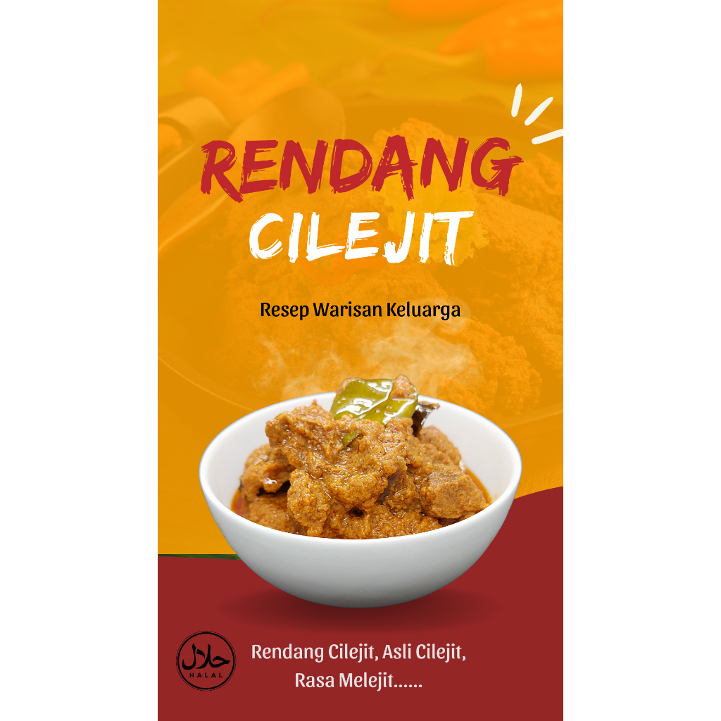 

Rendang Daging Sapi Paket Hemat Beli 2 gratis 1