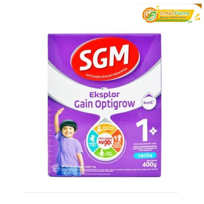 

SGM EKSPLORE GAIN OPTIGROW 1+ 400MG