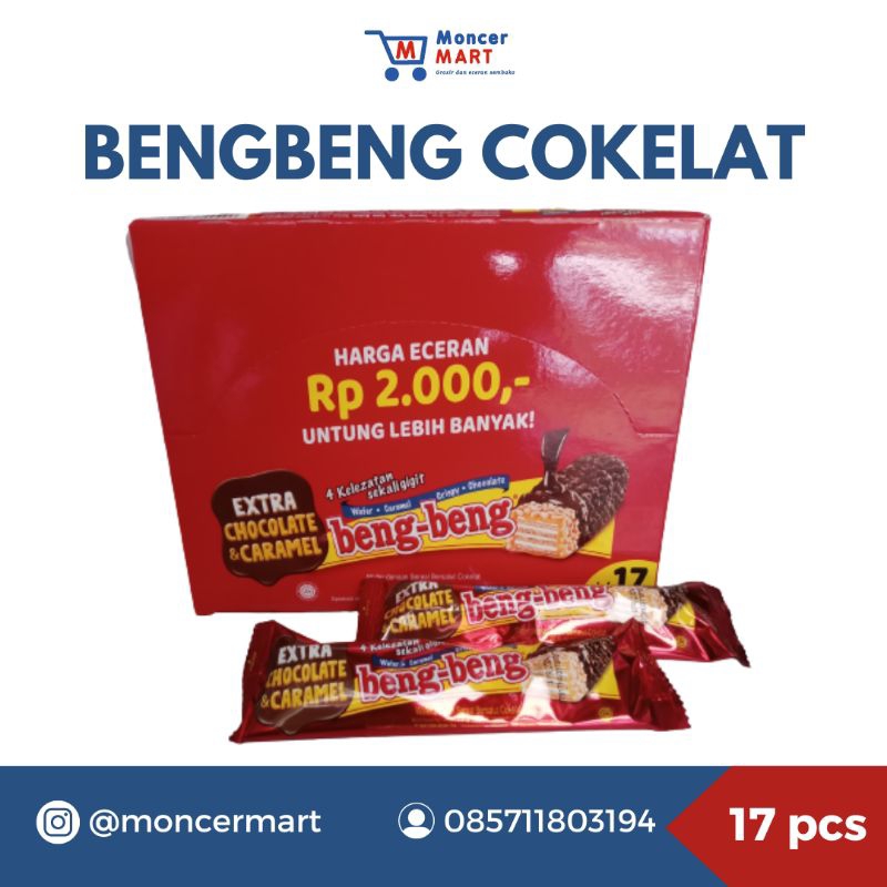 

Beng Beng Wafer Extra Cokelat & Caramel 1 Box