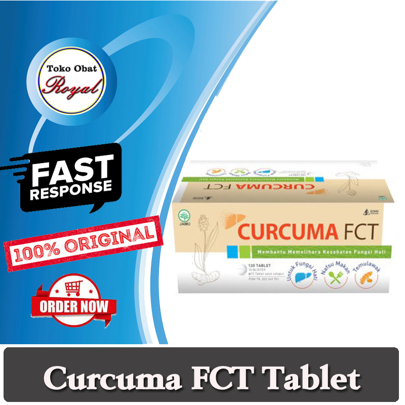 Curcuma FCT Tablet 12s Nafsu Makan dan Daya Tahan Tubuh