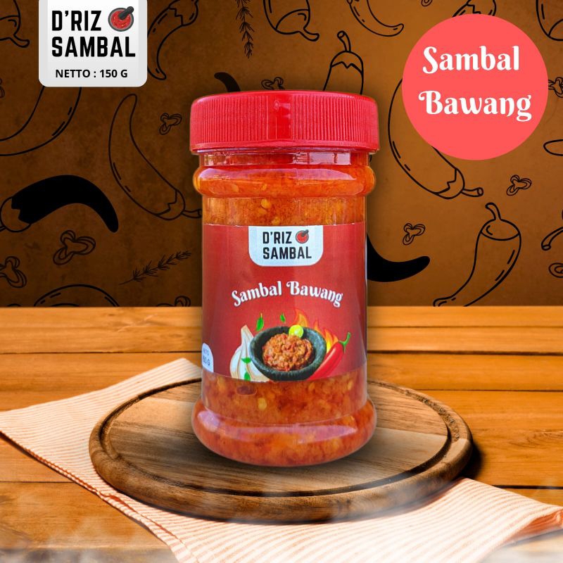 

[D'RIZ SAMBAL] - BAWANG 150 GRAM