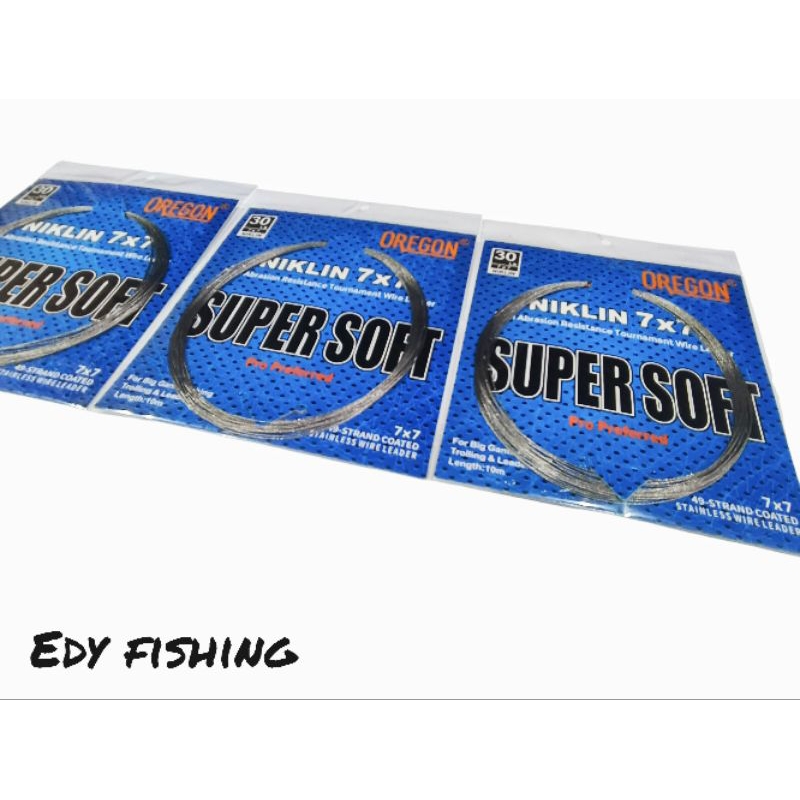 Neklin Oregon 7x7 Super Soft Panjang 10M