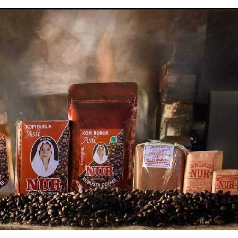 

[COD]kopi Nur 1000g || kopi Kerinci robusta legendaris Alami Organik (kemasan Legend)