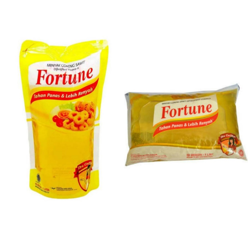 

Fortune Minyak Goreng 1liter (refill&pillow)