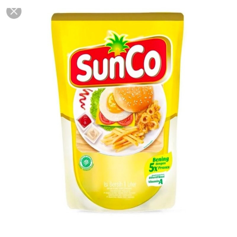 

SUNCO MINYAK GORENG POUCH 1 liter