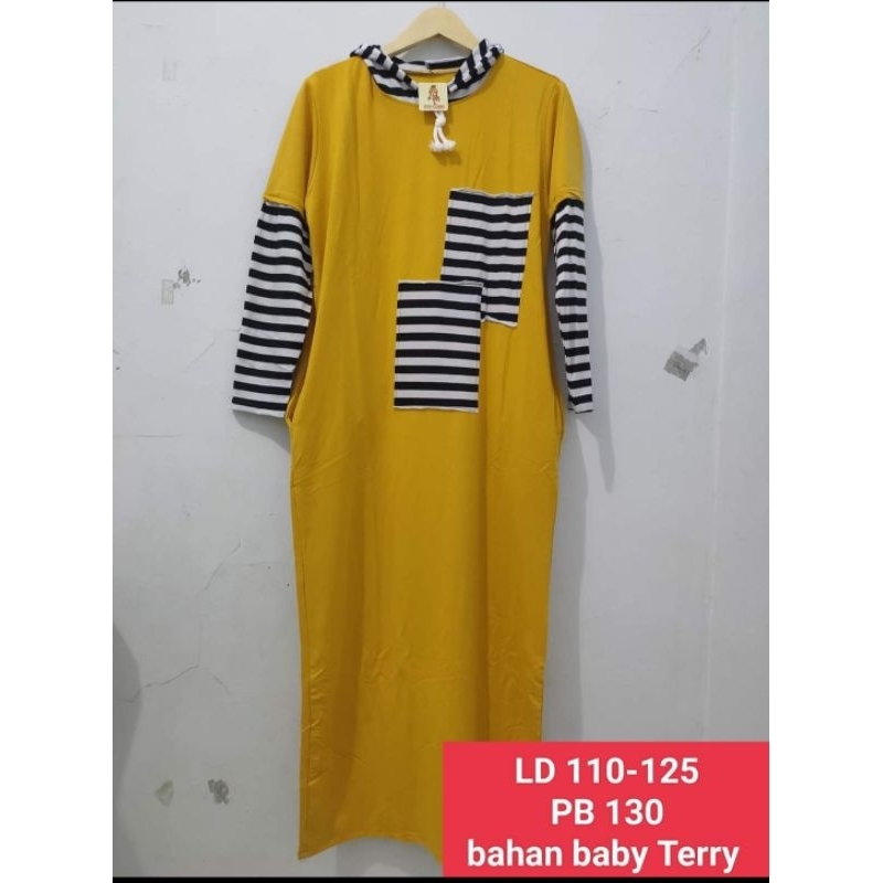 baju wanita perempuan gamis hoodie keren cantik gaul bagus