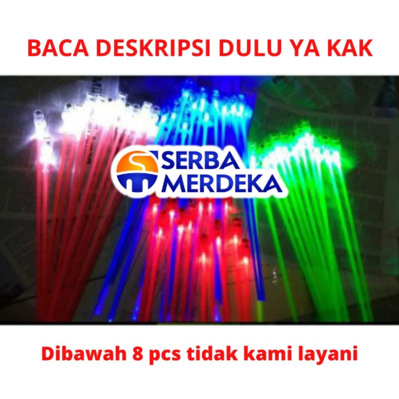 lighstick lampu takbiran lighstick light stick lampu stik lampu tongkat nyala led glow jkt 48 kpop o