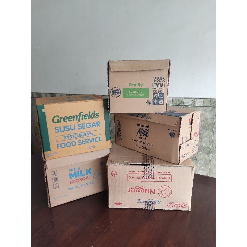 KARDUS PACKING JUMBO | BEKAS KILOAN | EXTRA BOX | KARTON BESAR | 37x47x22cm | 30x23x24cm dus