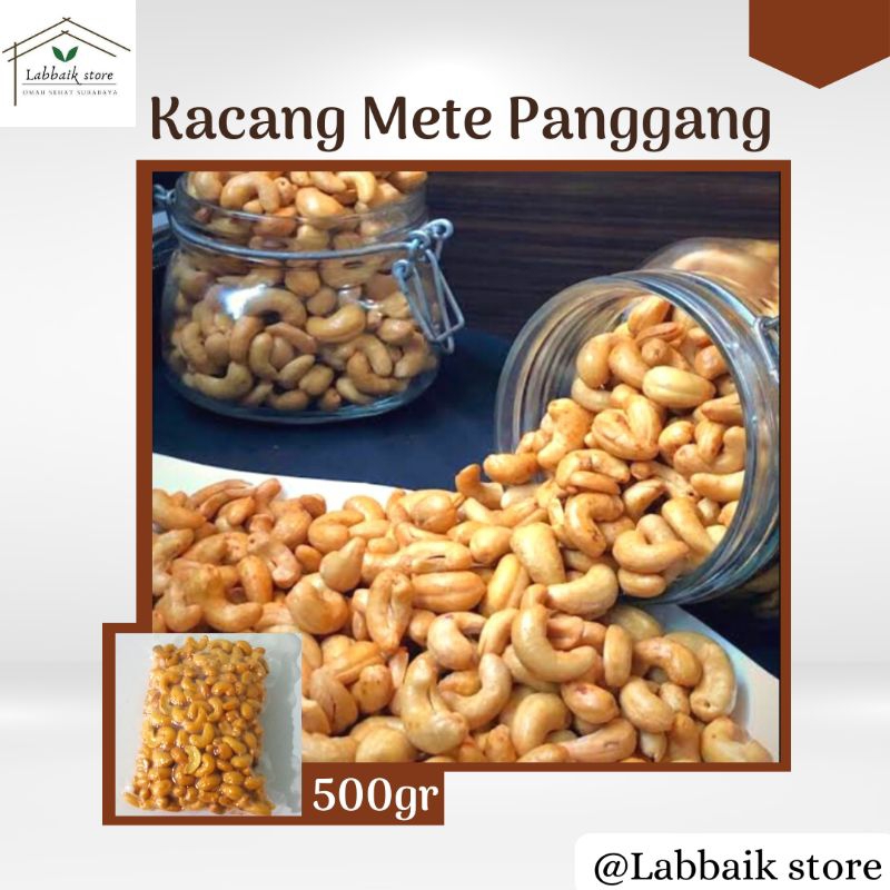 

Kacang Mete/Mede Panggang 500gr Siap Konsumsi