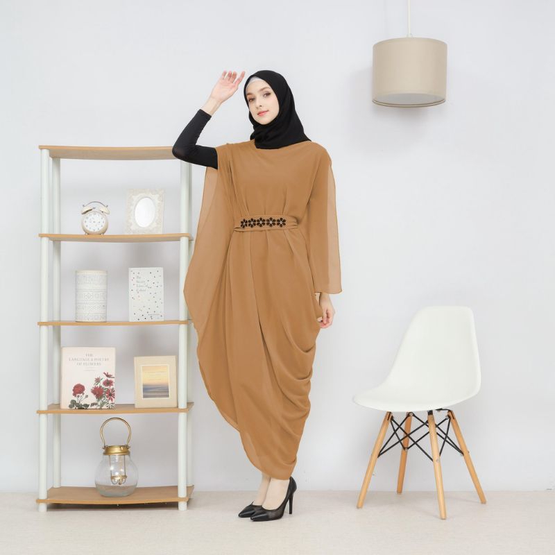 outer kaftan/kaftan rinjani/kaftan viral (READY STOK) by el_Zhaveera.Premium