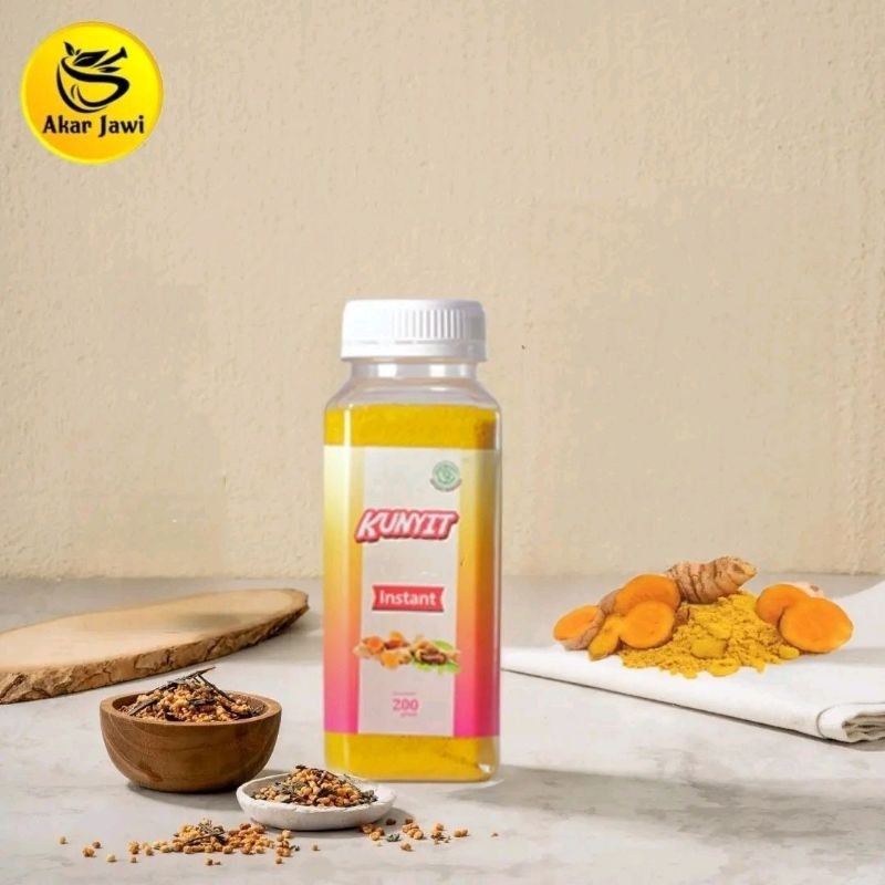 

Jamu Instan Sari Kunyit | Minuman Bubuk Tradisional 200g | Akar Jawi