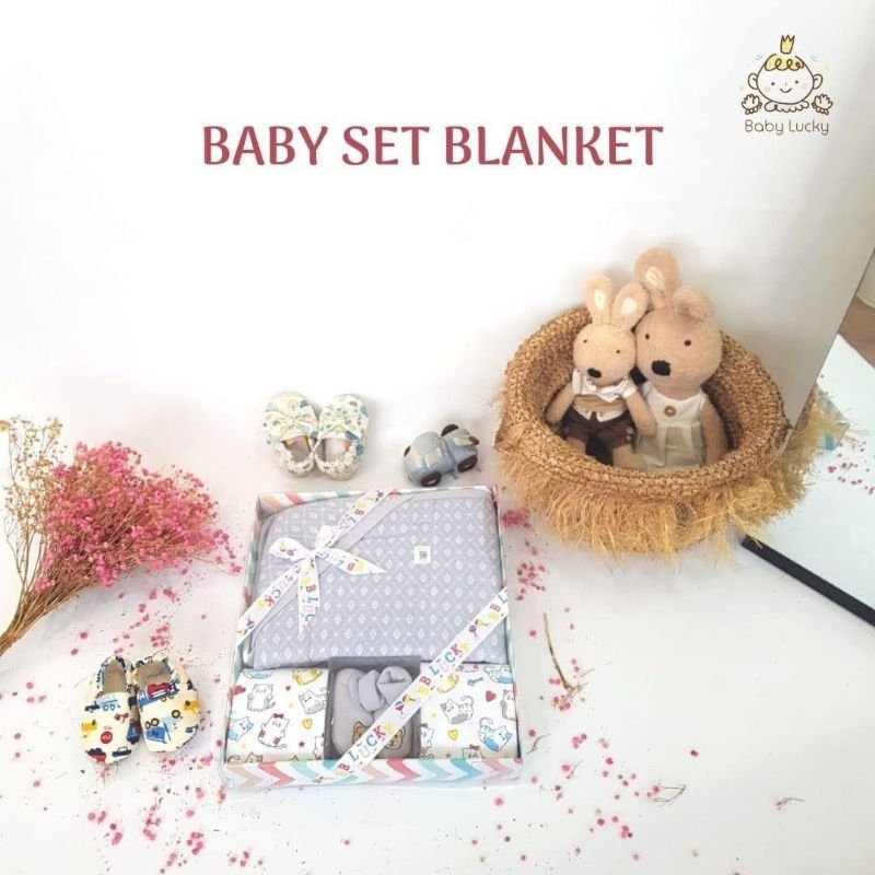 Bb Lucky Gift Box / Kado Bayi / Hampers bayi baru lahir / Gift Set Baby