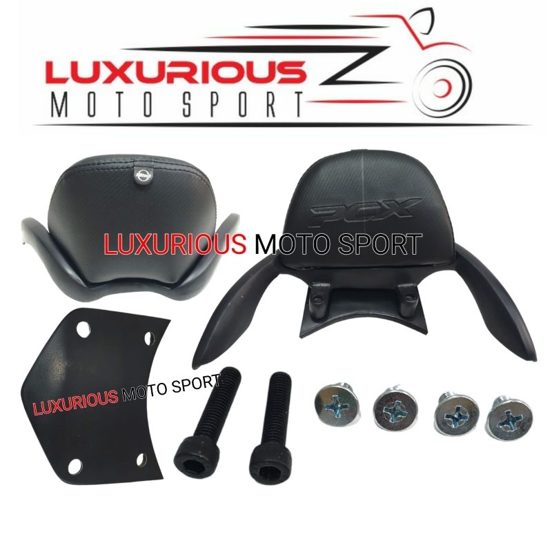 sandaran jok pcx150 backrest pcx new sandaran belakang honda pcx150