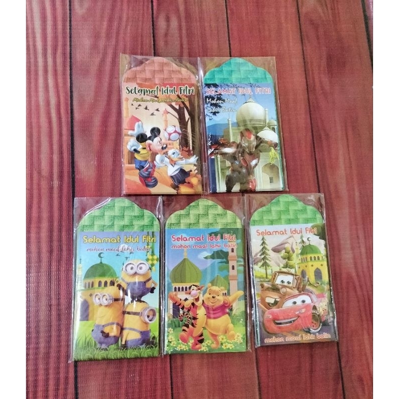

Amplop Lebaran Motif Kartun Kecil