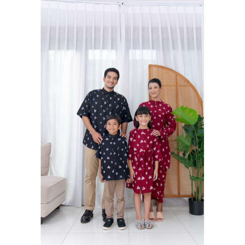 Tunik Anak Perempuan Jumputan - Batik hand made