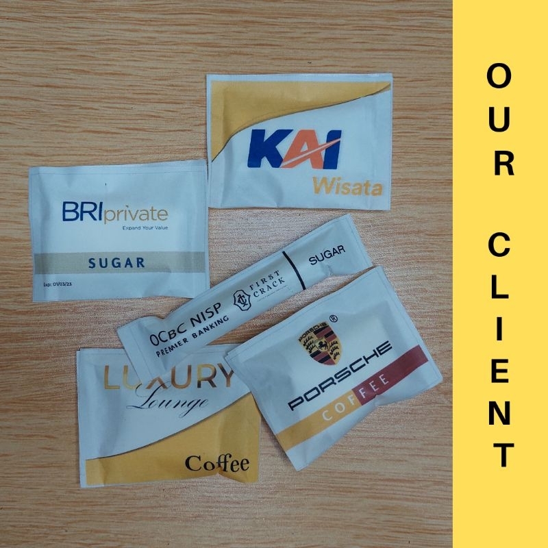 Ireng_Sgtireng Teh & Jahe Gula Merah Sachet Desain Custom Untuk Si Dan Logo Anda, Untuk Hotel Cafe