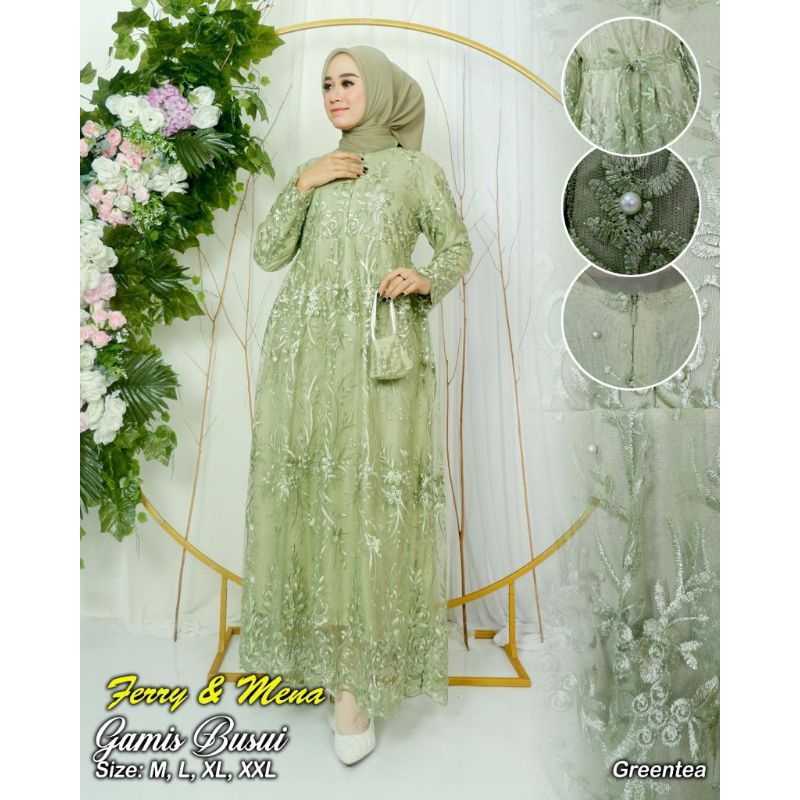 KEBAYA ORIGINAL // GAMIS TILLE BUSUI PREMIUM // BAHAN TILLE BORDIR PREMIUM FULL // SERAGAMAN KELUARGA // BAJU PESTA LAMARAN // KEBAYA WISUDA // BAJU LEBARAN // KEBAYA MODERN // By Ferry Mena