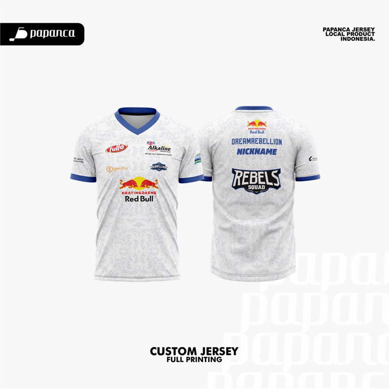 Jersey Rebellion MPL 2023 FullPrinting Freenameset
