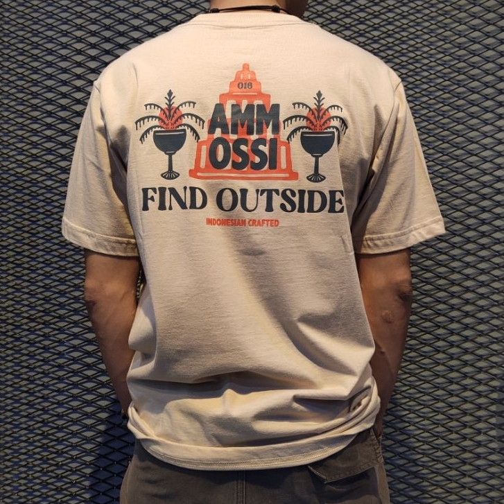 Kaos T-Shirt Ammossi Find Out Side Temple Tees
