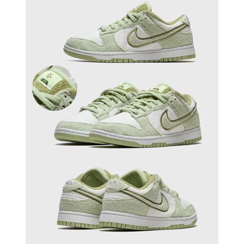 Nike Dunk Low Fleece Green Original