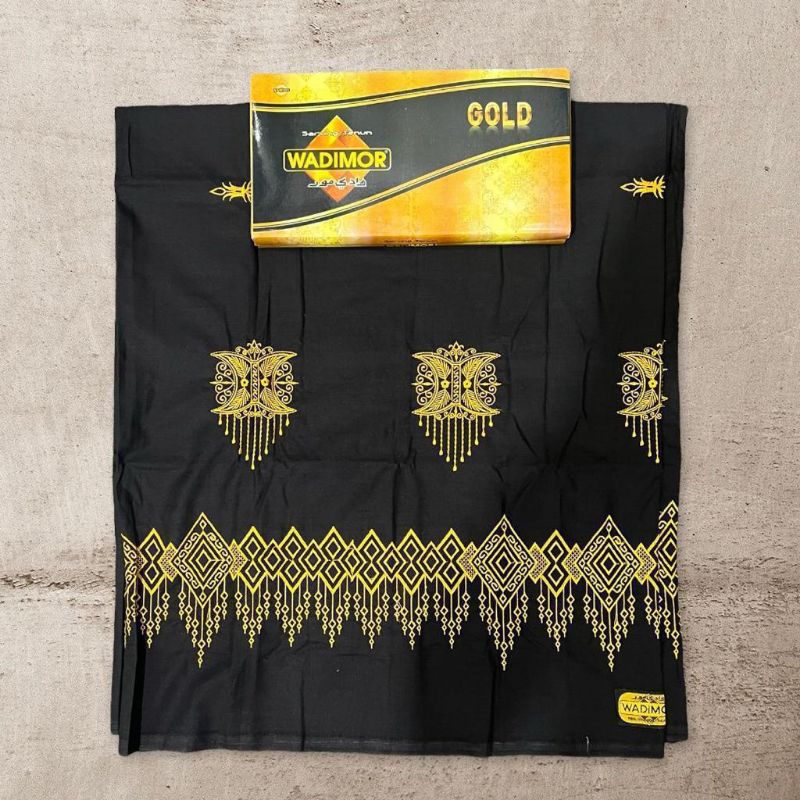 Kain Sarung bordir motif pintu Aceh / kain sarung wadimor khas Aceh