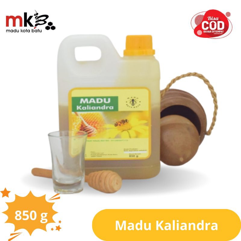 

Madu Asli Murni Bunga Kaliandra Madu Kota batu netto 850g