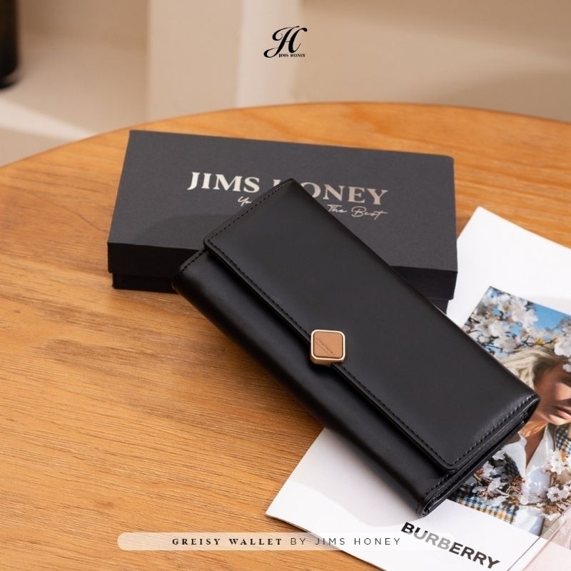 Jimshoney - Greisy Wallet Dompet Panjang Include Box