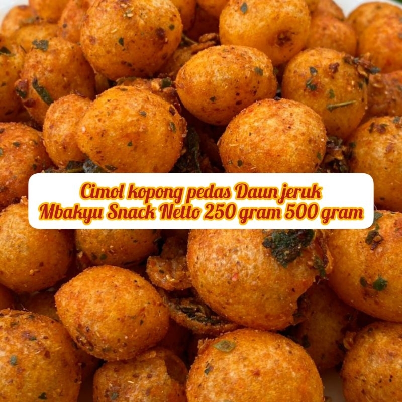

Cimol Kering Pedas Daun Jeruk Cimol Kopong Pedas