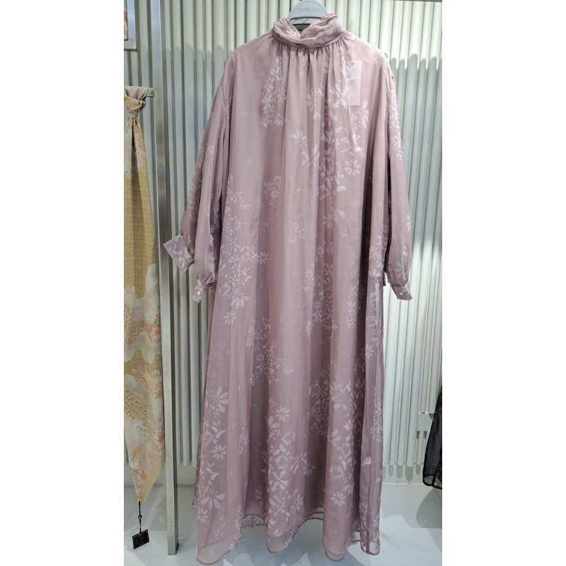 BJ Khanun Sheer Maxi Dress By Benang Jarum x Khanaan