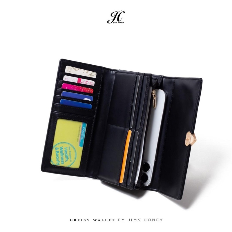 Jims Honey Dompet Panjang GREISY WALLET (Free Exclusive Box)