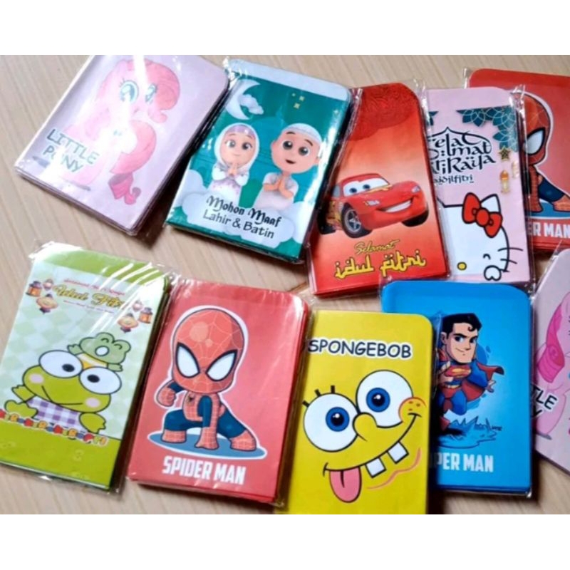 

Amplop Lebaran 2023 Atm, Snack, Uang, Karakter, Oreo BP 100pcs/Lembar Sudah Dilem