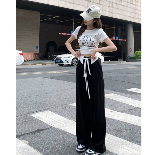celana kulot highwaist wanita premium kekinian korean style celana kulot wanita panjang import casual celana kulot hitam