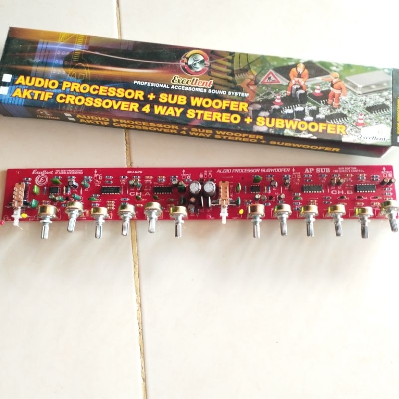 Audio prosesor+sub excellent