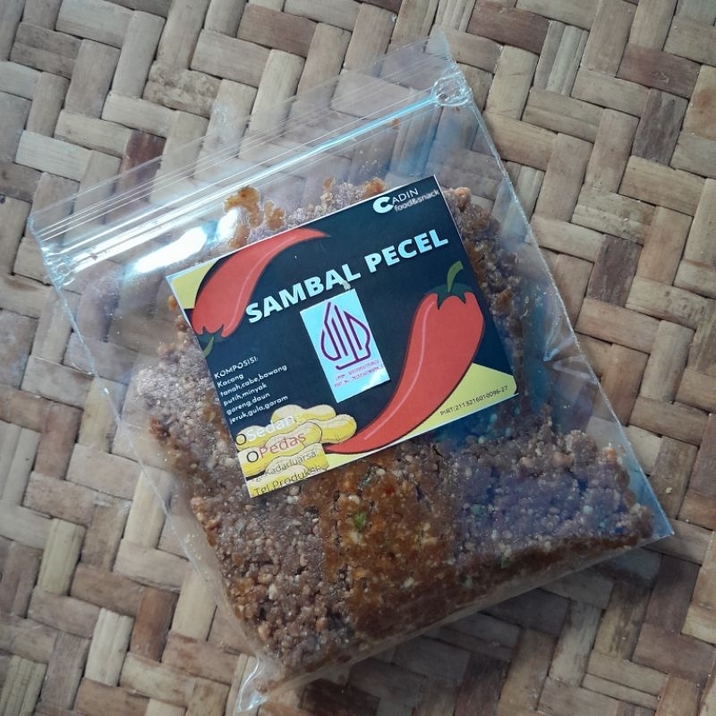 

CADIN SNACK SAMBEL KACANG //BUMBU PECEL Madiun