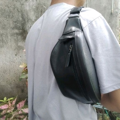 WAIST BAG TAS DADA KULIT SAPI