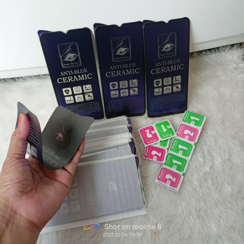 tempred glas blue Anti gores Anti minyak Samsung A12