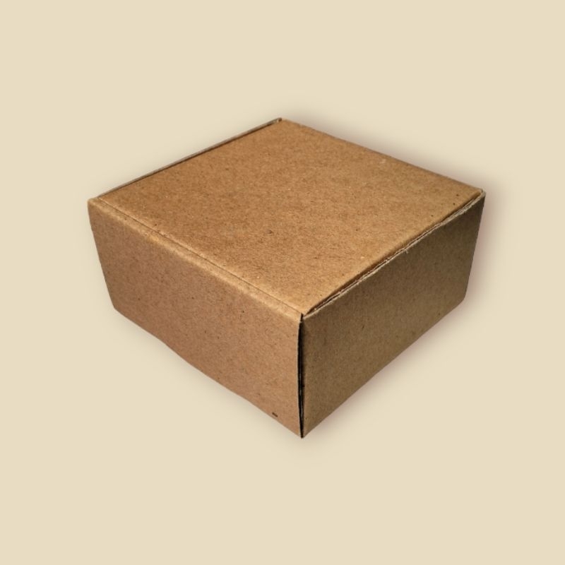 

Box dus box kardus ukuran 10 x 10 x 5 cm box kemasan kardus coklat box dus coklat polos
