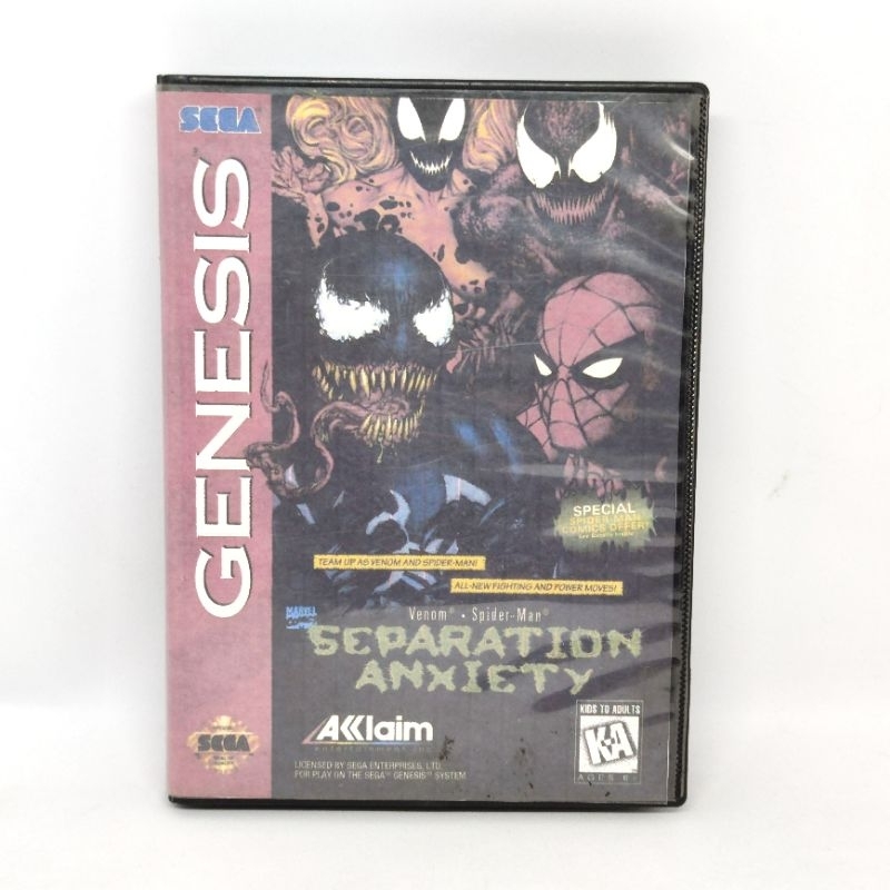 Kaset Sega Mega Drive + Box Second