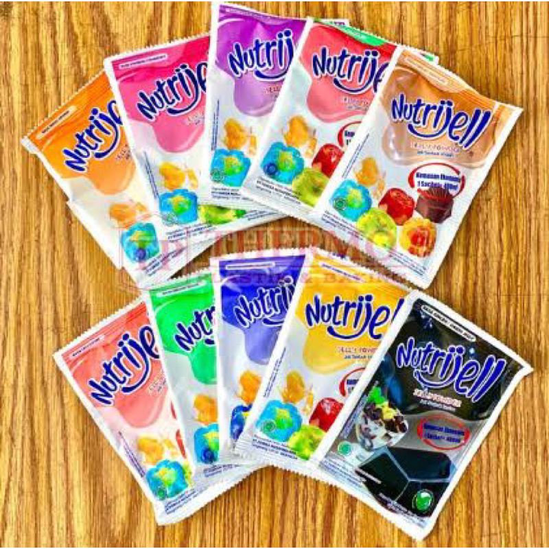

Nutrijel 10gram / Bubuk agar jelly pudding instan
