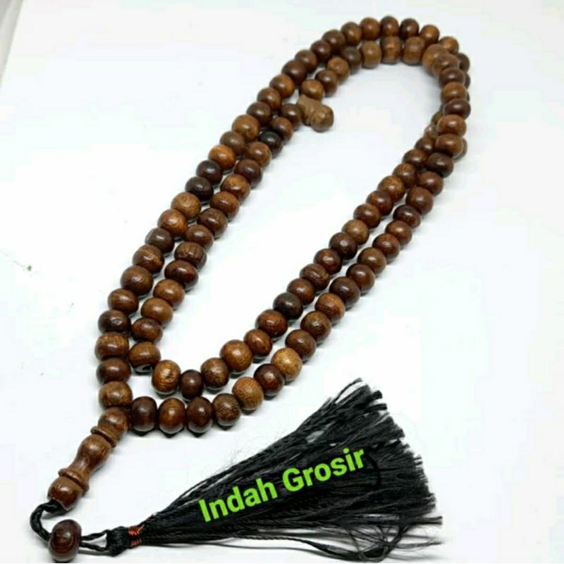 GROSIR TASBIH KAYU KELOR 8MM 99BUTIR