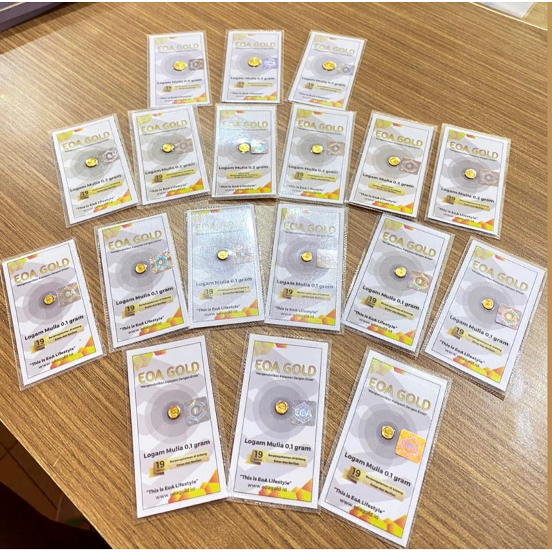 EOA GOLD 0,1gram