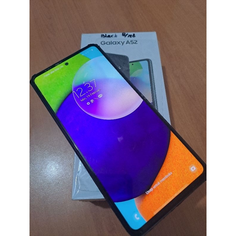 Samsung A52 8 / 128 gb bekas pemakaian