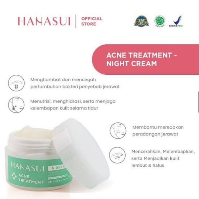 Hanasui Acne Treatment Cream 15g