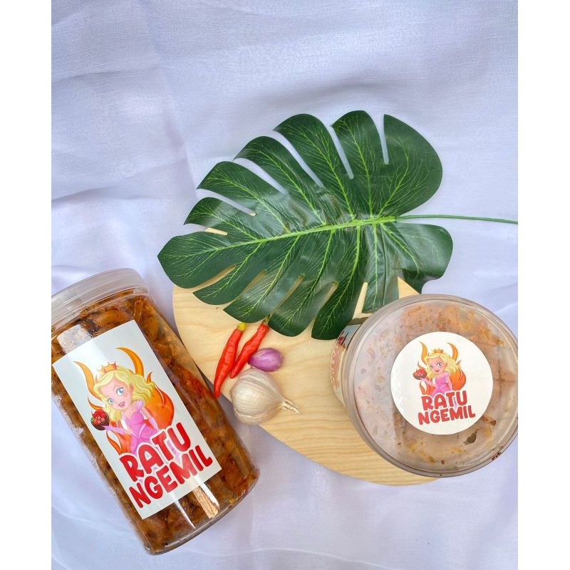 

Makaroni pedas daun jeruk toples 600ml & 1000ml/makaroni bantat renyah/cemilan kekinian