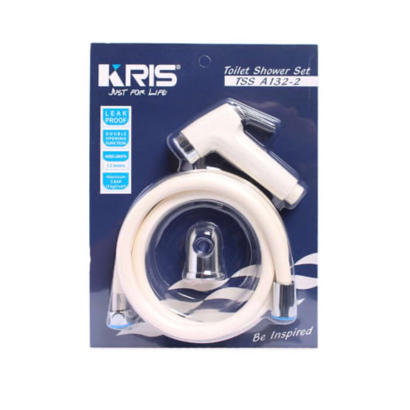 KRIS SET TOILET SHOWER/ACE TOILET SHOWER SET WHT A132/ACE SHOWER CLOSED DUDUK/KRIS KRAN &amp; SHOWER ACE/ACE AKSESORIS KAMAR MANDI/