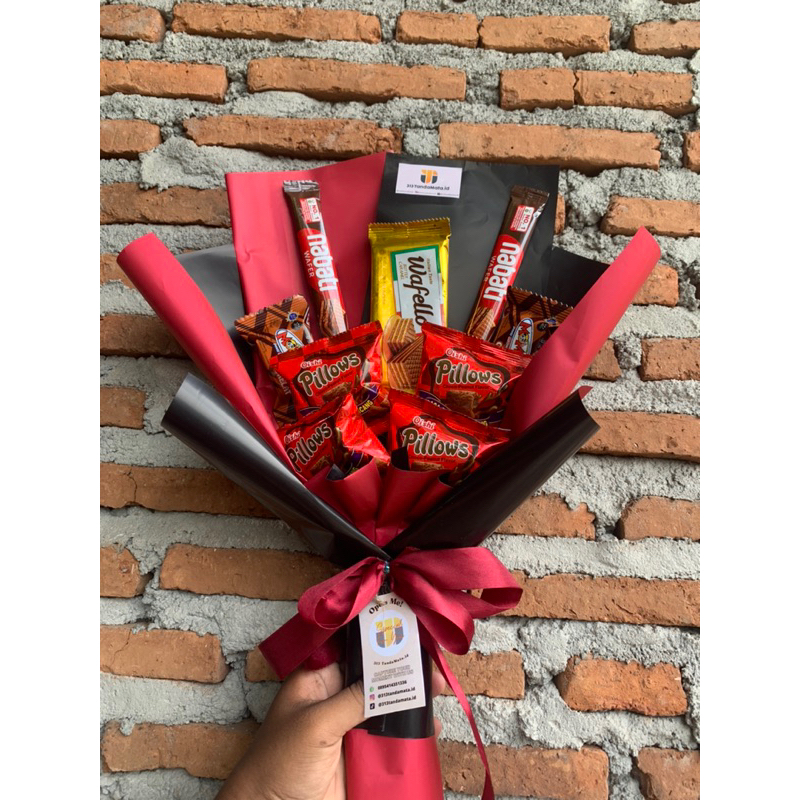

CUSTOM BUKET/Bucket Snack/Paket/Bingkisan/Ulang tahun/Wisuda/Kado