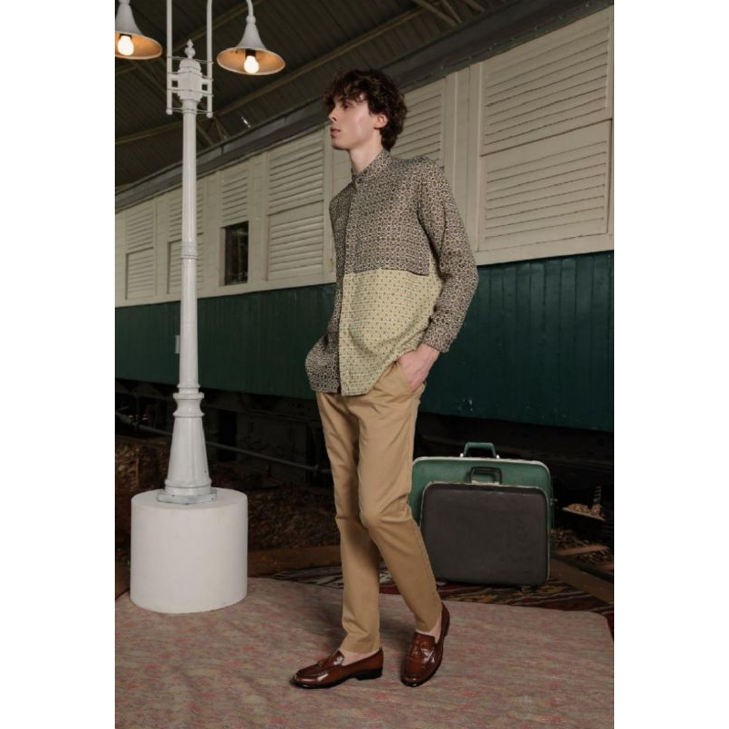 OWEN SHIRT OLIVE || ALEZA LABEL