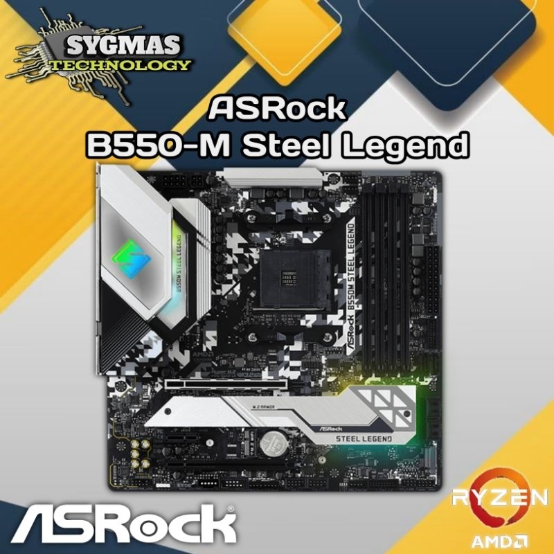 Motherboard ASRock B550M Steel Legend