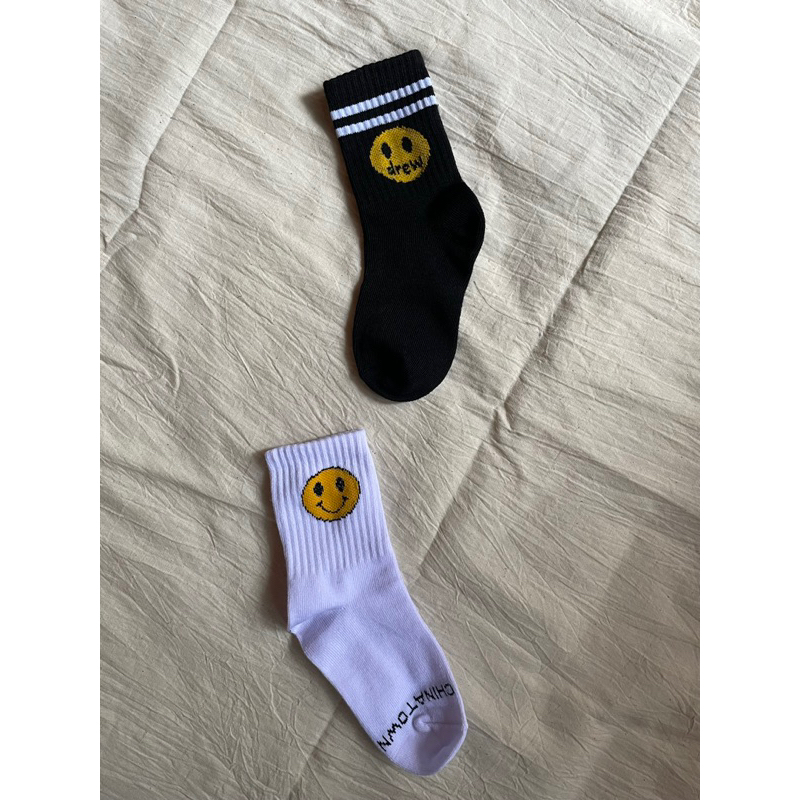 LINSKY BABY - Oldschool Socks Kaos Kaki Anak Motif Viral