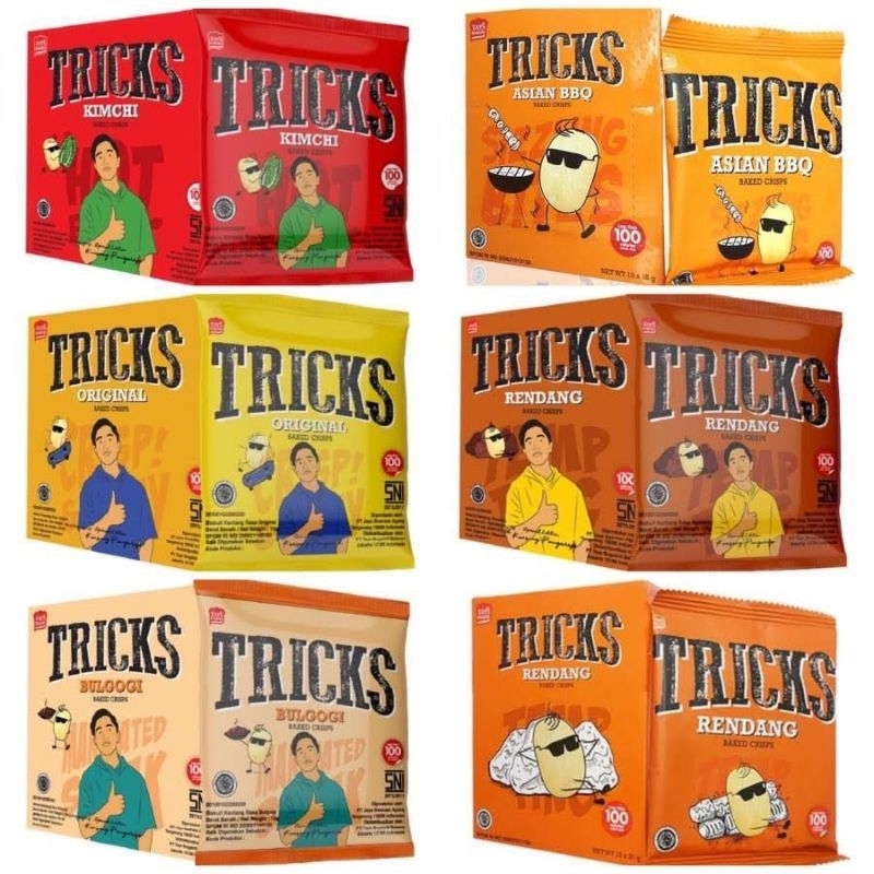 

Snack Tricks 10pcs